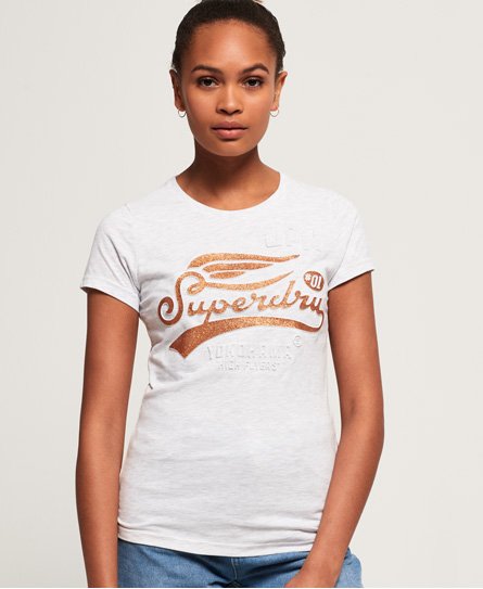 Superdry High Flyers Embossed T-Shirt High Flyers Embossed T-Shirt