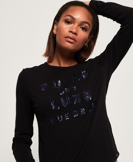 Superdry Lorri Paillettenoberteil Lorri Paillettenoberteil115326