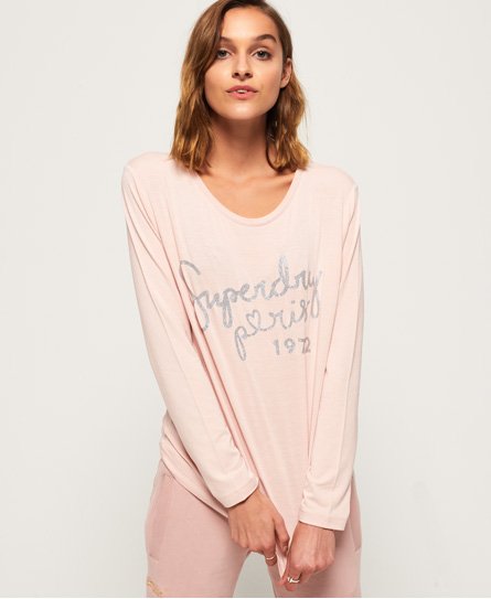 Superdry Cassie Long Sleeve Loungewear Top Cassie Long Sleeve Loungewear Top