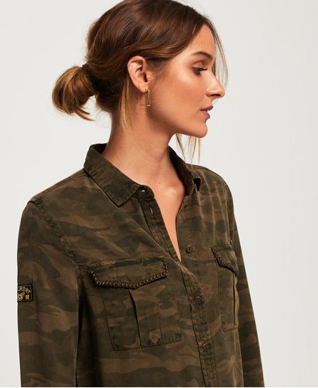Superdry Camicia Roxanne Military Camicia Roxanne Military