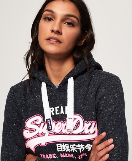 Superdry Vintage Logo Outline Hoodie Vintage Logo Outline Hoodie