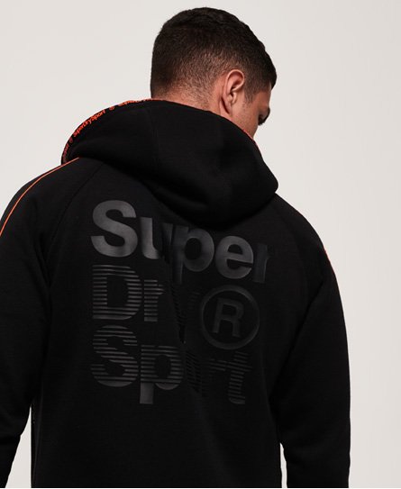 Superdry Gym Tech Sport Snorkel Zip Hoodie - Men's Mens