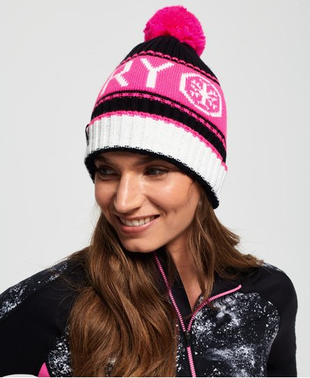 Superdry Snow mössa med logga Snow mössa med logga