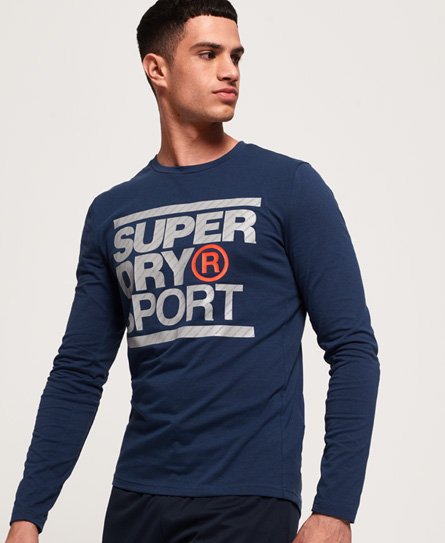 Superdry Core Long Sleeve Graphic T-Shirt Core Long Sleeve Graphic T-Shirt