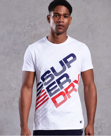 Superdry Multi Diagonal T-Shirt Multi Diagonal T-Shirt