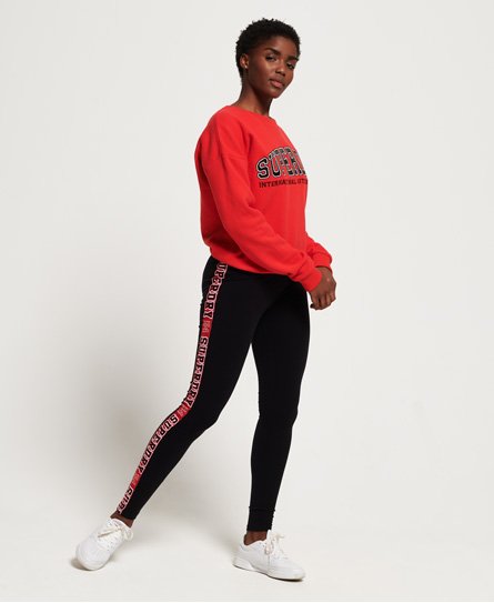 Superdry Playoff leggings med logoband Playoff leggings med logoband