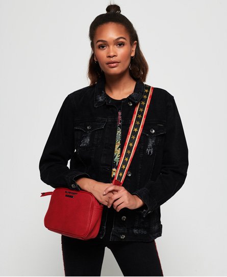 superdry delwen strap cross body bag