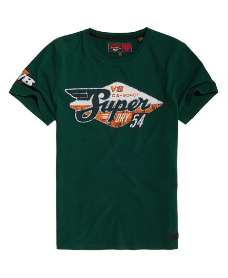 Superdry Custom Tin Tab T-Shirt Custom Tin Tab T-Shirt