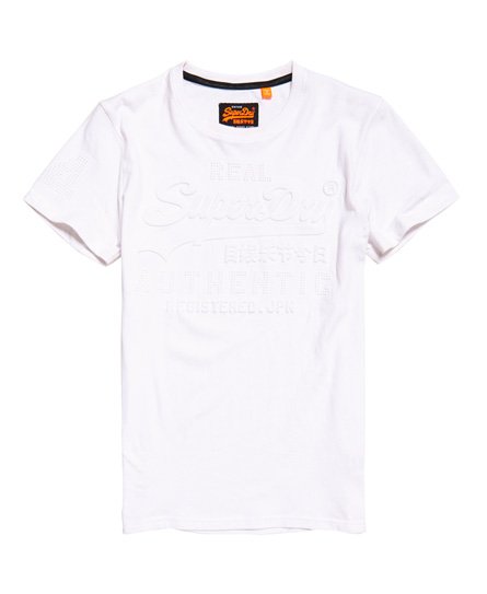 Superdry Vintage Authentic Embossed T-Shirt Vintage Authentic Embossed T-Shirt