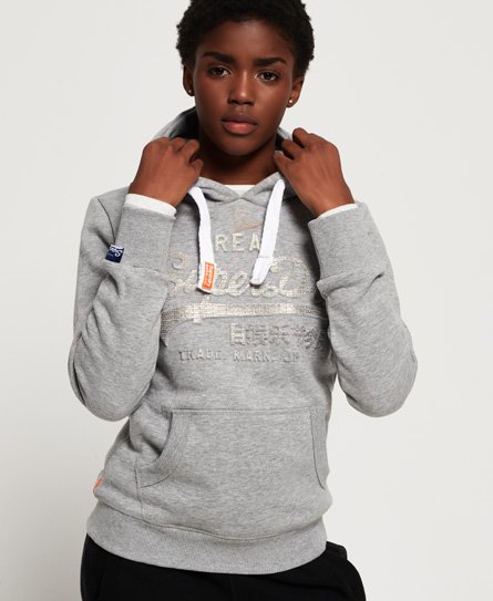 Superdry Vintage Logo Embossed Hoodie Vintage Logo Embossed Hoodie