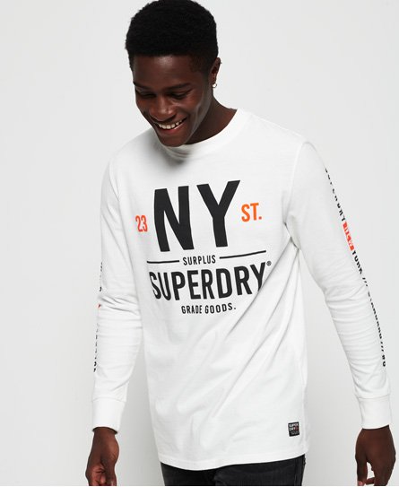 Superdry Surplus Goods Langarm-T-Shirt in Übergröße Surplus Goods Langarm-T-Shirt in Übergröße