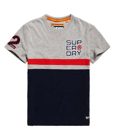 Superdry Applique Cut & Sew 08 T-Shirt Applique Cut & Sew 08 T-Shirt