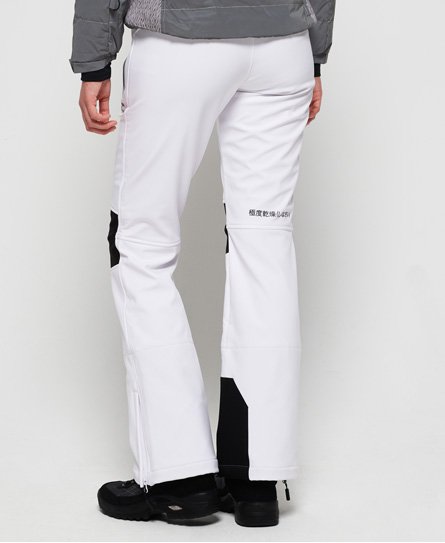Womens Sleek Piste Ski Pants in White | Superdry Womens Sleek Piste Ski Pants in White | Superdry
