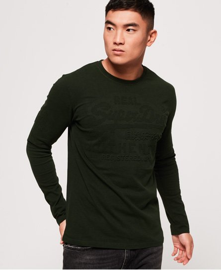 Superdry Vintage Authentic Emboss Long Sleeve T-Shirt Vintage Authentic Emboss Long Sleeve T-Shirt