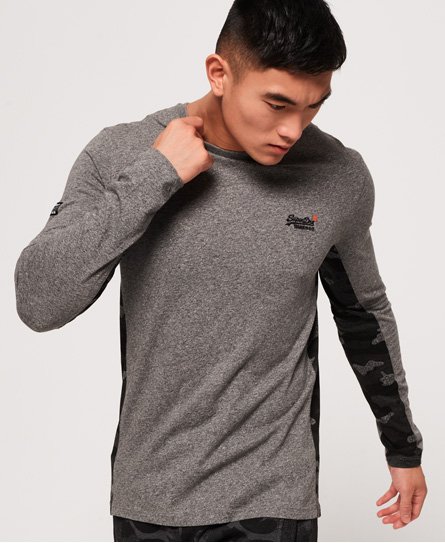 Superdry Orange Label Urban Camo Long Sleeve T-Shirt Orange Label Urban Camo Long Sleeve T-Shirt102117