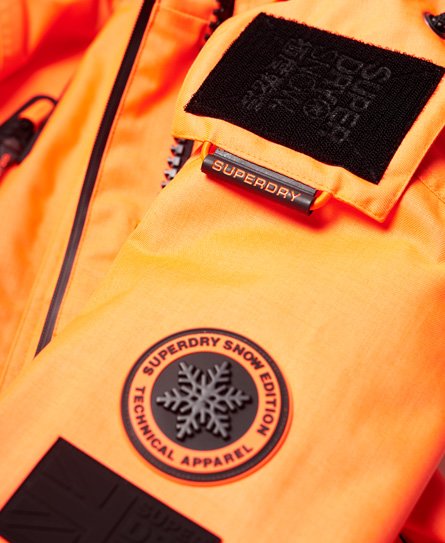 Hombre – Chaqueta de nieve Ultimate Rescue en Naranja Hyper Superdry ES