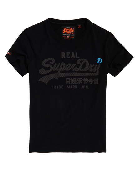 Superdry T-shirt monochrome à logo vintage T-shirt monochrome à logo vintage
