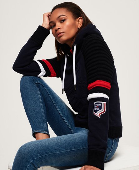 Superdry Sweat à capuche Winter Sports Diagonal Sweat à capuche Winter Sports Diagonal