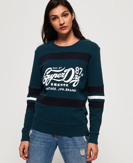 Superdry True Superdry Crew-genser True Superdry Crew-genser