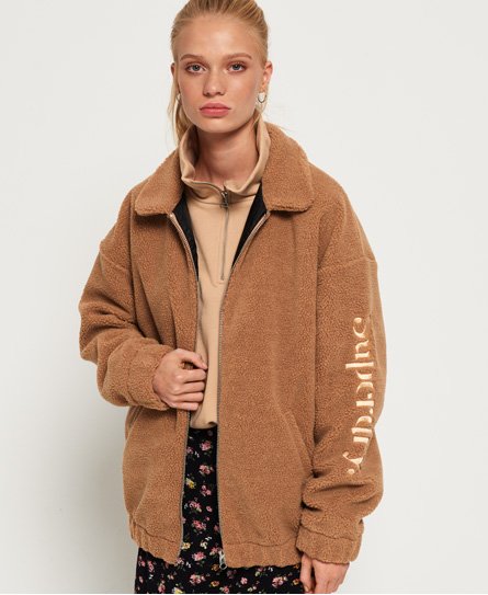 Superdry Vetoketjullinen Sherpa-takki Vetoketjullinen Sherpa-takki