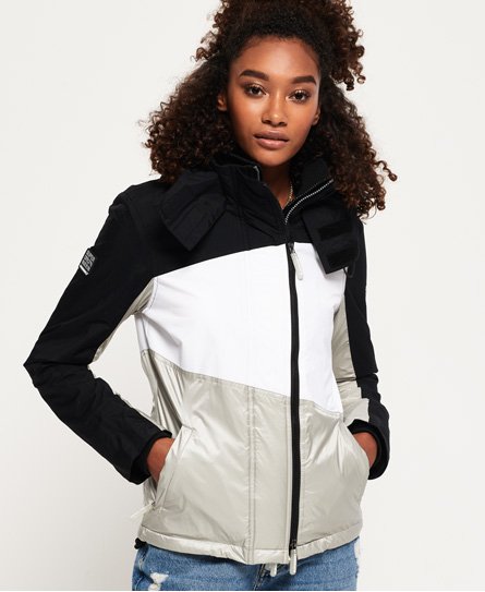 Superdry Arctic Splice SD-Windcheater med hette Arctic Splice SD-Windcheater med hette