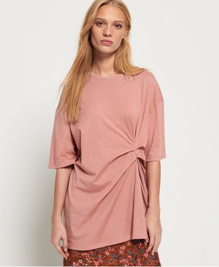 Superdry Carmel Distorted T-Shirt Carmel Distorted T-Shirt