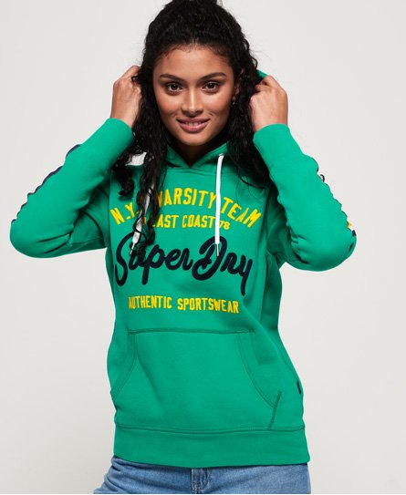 Superdry NYC Varsity Embroidery -huppari NYC Varsity Embroidery -huppari