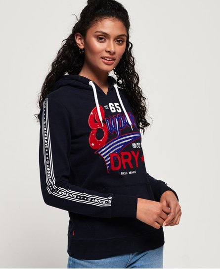 Superdry American Script Flock Lite-hettegenser American Script Flock Lite-hettegenser