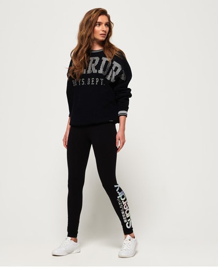 Superdry Legging à logo métallisé Core Legging à logo métallisé Core