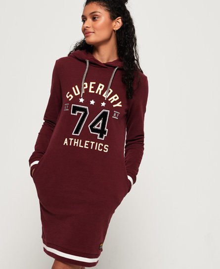 superdry ace hooded sweat dress