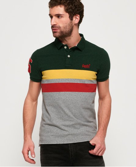 Superdry Classic Terrace polo met korte mouwen Classic Terrace polo met korte mouwen