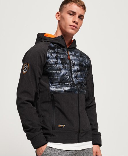 Superdry Mountain Soft Shell Hybrid Jacket Mountain Soft Shell Hybrid Jacket