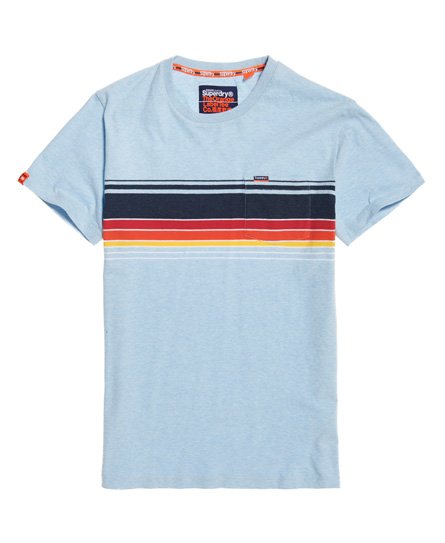 Superdry Taskullinen Cali Chest Band -T-paita Taskullinen Cali Chest Band -T-paita
