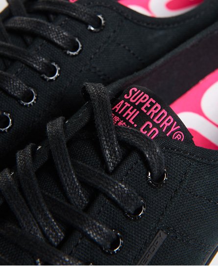 Womens Low Pro Sneakers in Black Superdry UK