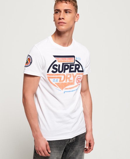 Superdry Malibu Racer Mid Weight T-Shirt Malibu Racer Mid Weight T-Shirt 96556