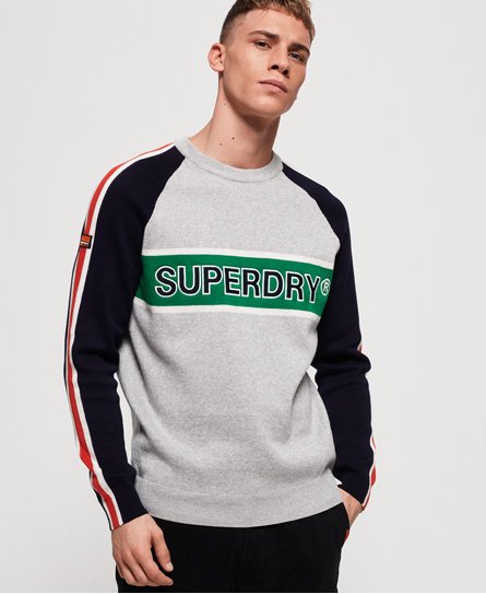 Superdry Sport Track trui met ronde hals Sport Track trui met ronde hals
