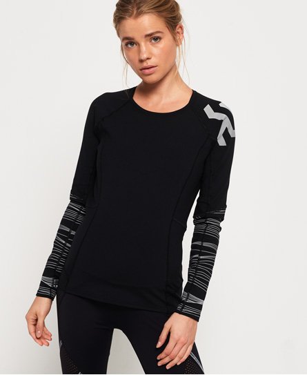Superdry Ισοθερμική Μακρυμάνικη Μπλούζα Performance Ισοθερμική Μακρυμάνικη Μπλούζα Performance