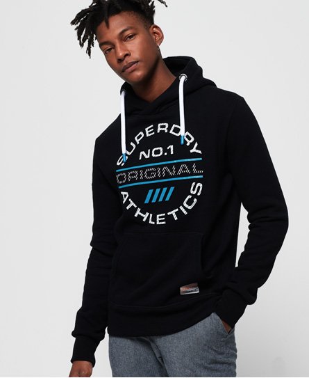 panel vintage logo hoodie repeat Season Mens New Superdry Collection