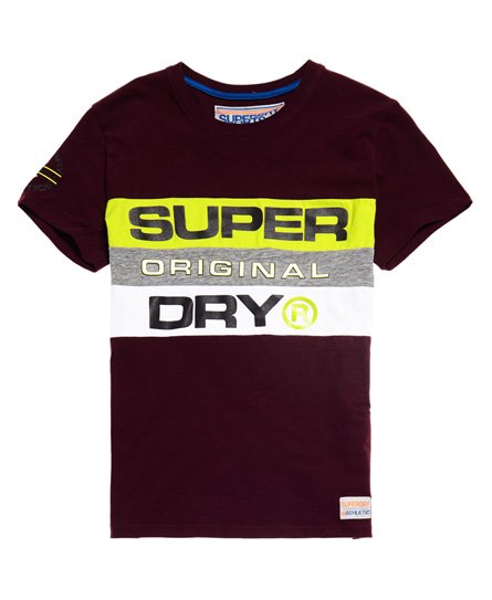 Superdry Trophy Panel -T-paita Trophy Panel -T-paita