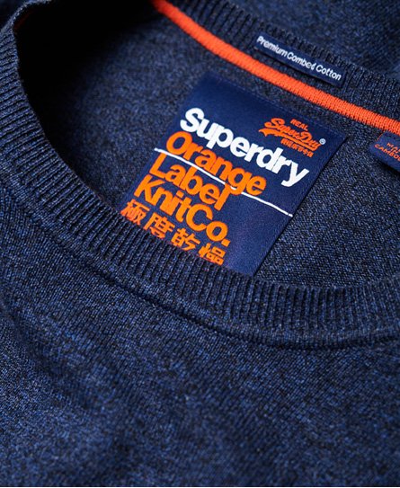 Superdry Pyöreäkauluksinen Orange Label -puuvillapusero