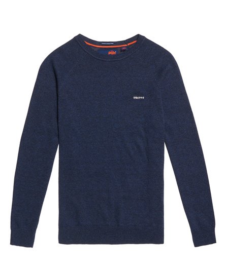 Orange Label Cotton Crew Jumper