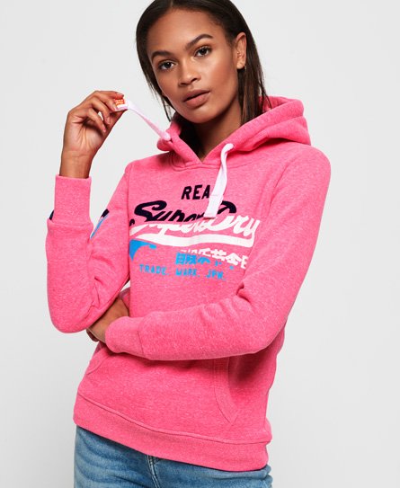 Superdry Sweat à capuche Vintage Logo Splice Sweat à capuche Vintage Logo Splice