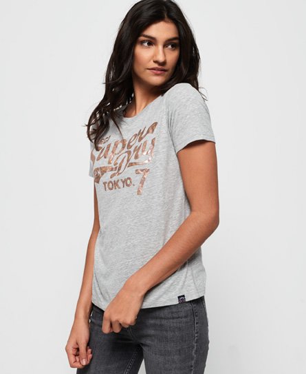 Superdry Tokyo 7 Textured Foil T-Shirt Tokyo 7 Textured Foil T-Shirt