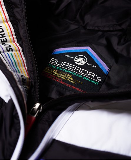 superdry chrome hooded fuji jacket