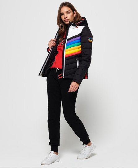 superdry chrome hooded fuji jacket