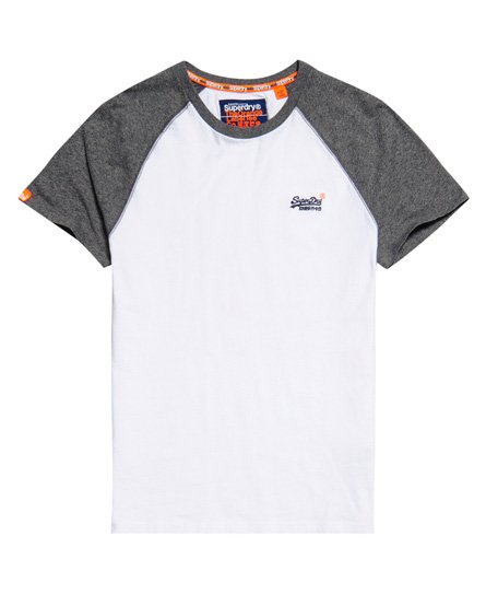 Superdry Orange Label Short Sleeve Baseball T-Shirt Orange Label Short Sleeve Baseball T-Shirt