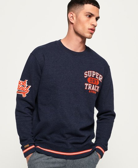 Superdry Split Track Oversized collegegenser Split Track Oversized collegegenser