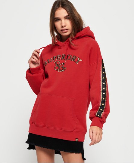 Superdry Rock Royalty Oversized Hoodie Rock Royalty Oversized Hoodie
