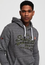 Superdry Vintage Logo Camo Hoodie