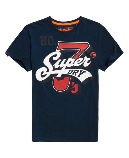 Superdry Super Seven medeltjock t-tröja Super Seven medeltjock t-tröja
